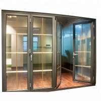 interior soundproof aluminium folding patio doors