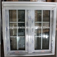 upvc window grill design with roller mosquito net