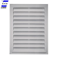 high quality waterproof and rainproof aluminum louver for building