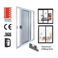 Aluminum alloy frame single glazing sliding door stacking sliding glass doors bathroom sliding glass door PNOC