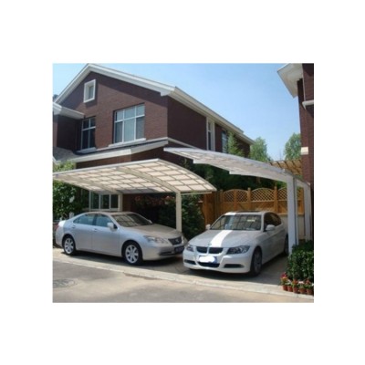 Polycarbonate roof sun shield/shelter/carports, portable aluminum pavilion in garden