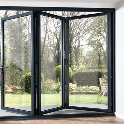 Australian Standard AS 2047 Aluminium  Double Glass Folding Door