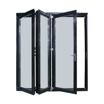 Germany Brand Aluminium Folding Doors Easily Assembled Sliding Folding Door Price